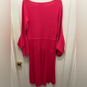 Banana Republic knit bell sleeve fit and flare dress